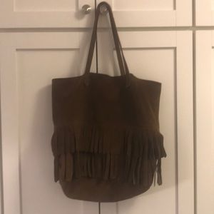 Madewell Fringe Tote, perfect condition